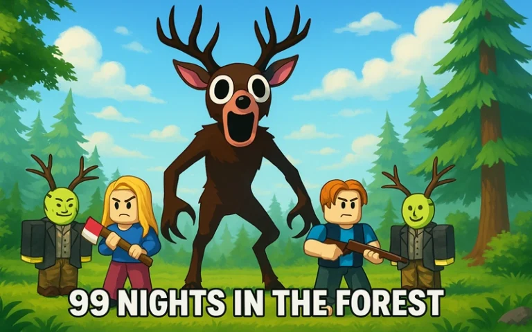 99 Nights in the Forest: Survive the Shadows, Build Your Legacy 99 Nights in the Forest