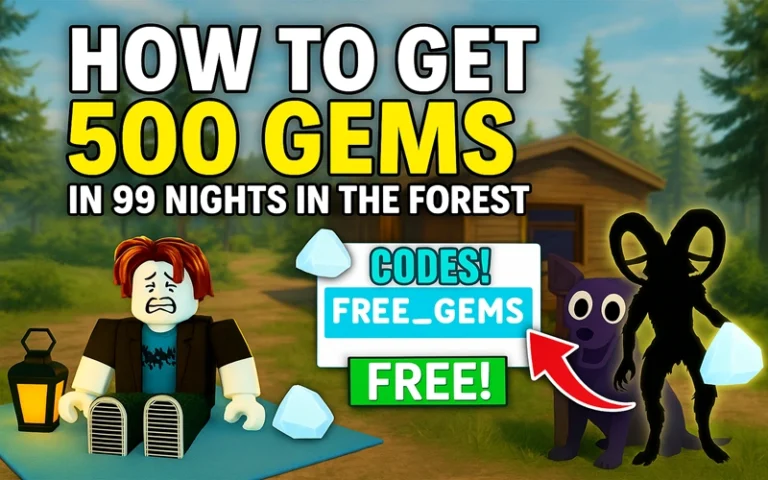 How to Get 500 Gems in 99 Nights in the Forest: Smart Strategies for Maximum Rewards 500 gems in 99 Nights in the Forest