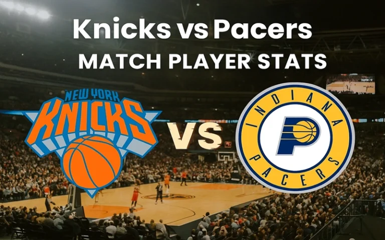 knicks vs pacers match player stats