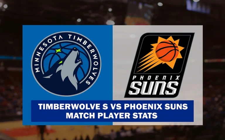 Timberwolves vs Phoenix Suns Match Player Stats