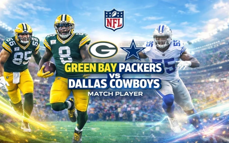 Green Bay Packers vs Dallas Cowboys Match Player Stats