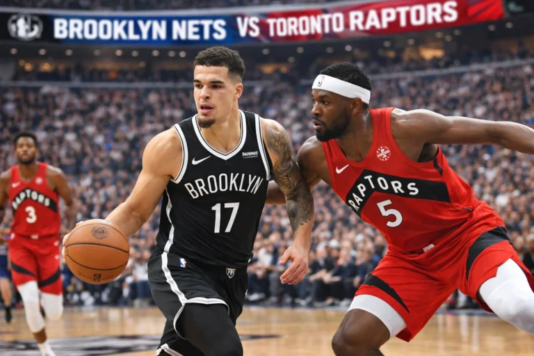 brooklyn nets vs toronto raptors match player stats
