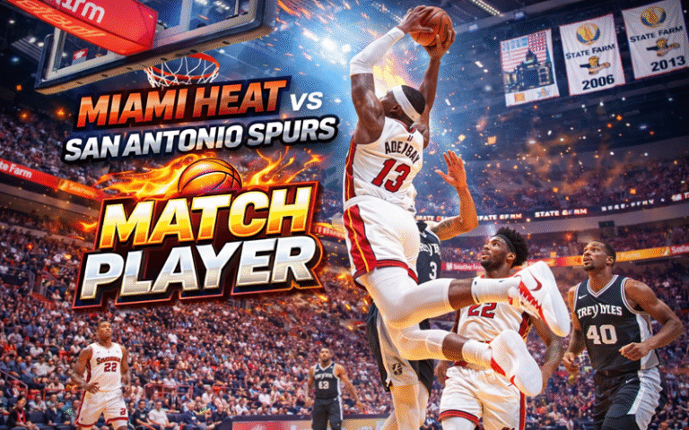 Miami Heat vs San Antonio Spurs Match Player Stats Miami Heat vs San Antonio Spurs Match Player Stats